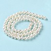 Natural Cultured Freshwater Pearl Beads Strands PEAR-E018-55-3