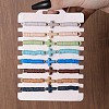 8Pcs Bohemia Srtyle Polymer Clay Heishi Beaded Stretch Bracelets FS-WG10640-07-1