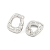 Non-Tarnish Trapezoid 304 Stainless Steel Ear Studs EJEW-L290-006P-2
