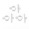 Brass Toggle Clasps KK-L189-23-2