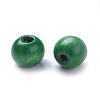 Dyed Natural Wood Beads WOOD-Q006-10mm-05-LF-2
