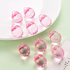 Autumn Theme Transparent Acrylic Pendants TACR-T024-04B-903-7