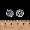 Transparent Glass Beads GLAA-D025-05L-3