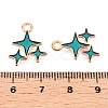 Alloy Enamel Pendants ENAM-T020-38D-RS-3