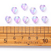 100Pcs Eco-Friendly Transparent Acrylic Beads TACR-YW0001-07D-6