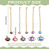 5Pcs Brass Glass Wine Glass Charms HJEW-LP00065-2