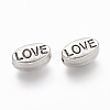 Mens Valentines Day Gift Idea Tibetan Style Alloy Beads TIBEB-5850-AS-RS-2