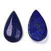 Natural Lapis Lazuli Cabochons G-N326-72G-2