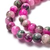 Natural Persian Jade Beads Strands G-G032-6mm-10-3