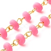 Handmade Polymer Clay Beaded Chain AJEW-JB00999-06-3