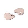 201 Stainless Steel Charms STAS-H191-01B-RG-2