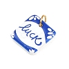 Printed 304 Stainless Steel Pendants STAS-B125-03C-G-2