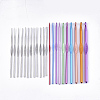 Aluminum Crochet Hooks Needles TOOL-S011-04-4