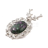 Natural Ruby in Zoisite Pendants G-A226-02P-09-2