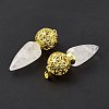 Natural Quartz Crystal Big Pendants G-H281-07G-10-4