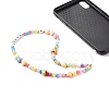 Acrylic Beads Mobile Straps HJEW-JM00568-2