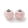 Handmade Resin Indonesia Round Beads IPDL-P005-21AS-02-1