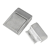 Tarnish Resistant 304 Stainless Steel Bayonet Clasps STAS-E440-01P-2