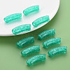 Transparent Crackle Acrylic Beads CACR-S009-001A-NM-7