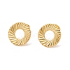 201 Stainless Steel Stud Earring Findings X-STAS-G266-07G-1
