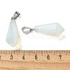 Opalite Pointed Pendants G-B127-15P-07-3