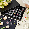 Acrylic Diamnond Gemstone Display Boxes CON-WH0089-170A-4
