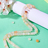 2 Strands Natural Golden Silk Jade Beads Strands G-TA0002-25-6