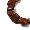 Natural Picasso Stone/Picasso Jasper Graduated Bead Strands G-P358-05-12mm-6