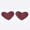 PU Leather Pendants FIND-S299-01B-1