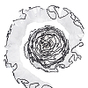 Polyester Pleated Lace Trim SRIB-FG0001-08-1