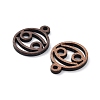 Walnut Wood Laser Cut Pendants WOOD-Q051-07F-2
