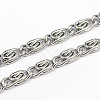 Tarnish Resistant 304 Stainless Steel Lumachina Chains CHS-O005-25A-1