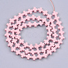 Spray Painted Non-magnetic Synthetic Hematite Beads Strands G-T116-18A-05-2