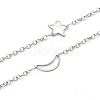 Tarnish Resistant 304 Stainless Steel Cable Chains CHS-F015-16P-1
