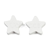 Spray Painted Wood Beads WOOD-F017-01A-1