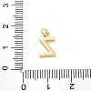 Rack Plating Brass Pendants KK-C065-02Z-G-3