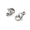 304 Stainless Steel Lobster Claw Clasps STAS-H352-01B-P-2