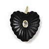 Natural & Synthetic Gemstone Carved Pendants G-C276-01G-M-2