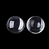 Transparent Glass Cabochons GGLA-R026-18mm-B-2