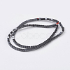 Non-Magnetic Synthetic Hematite Beads Strands G-H1077-1-2