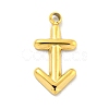 Real 18K Gold Plated PVD Vacuum Plating 304 Stainless Steel Pendants STAS-L278-002G-09-1