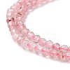 Natural Strawberry Quartz Beads Strands G-K185-08-3
