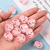 Transparent Enamel Acrylic Beads X-TACR-S155-004E-5