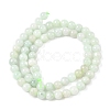 Natural Myanmar Jadeite Beads Strands G-M454-A01-6mm-3