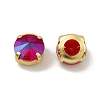 Flat Round Moonlight Effect Sew on Rhinestone GLAA-B010-04B-02-2