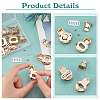 WADORN&reg 6 Sets Alloy Bag Hanger for Purse Making Supplies DIY-WR0001-40-2