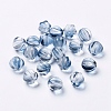 Transparent Glass Beads X-GLAA-L027-K-2