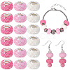 100cs Large Hole Resin European Beads RESI-PA0001-22B-7