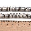 Electroplated Shell Pearl Beads Strands BSHE-B009-E01-2x7mm-A-3