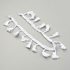 Cotton Tassel Ribbon OCOR-WH0079-36B-2